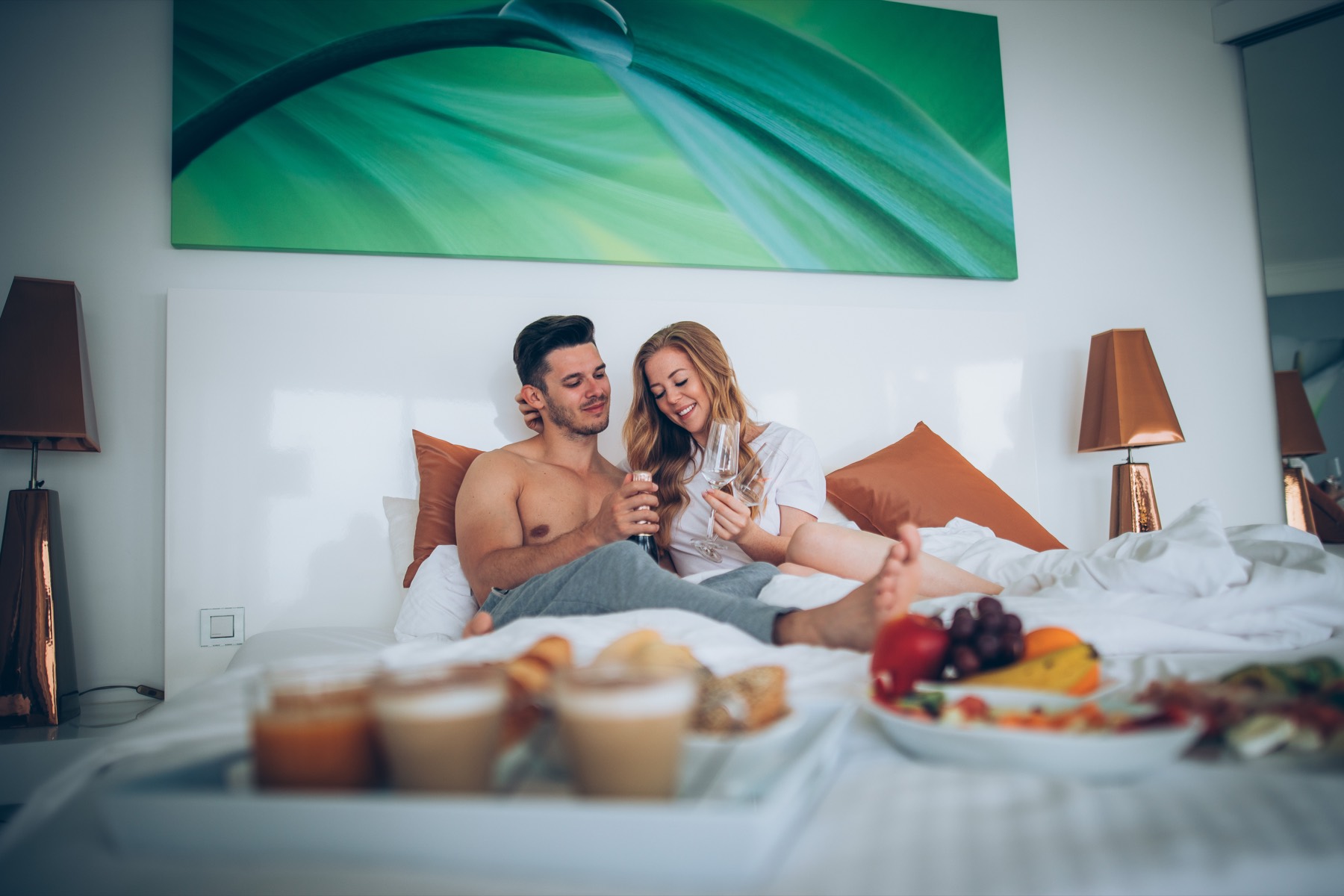 Frühstück im Bett