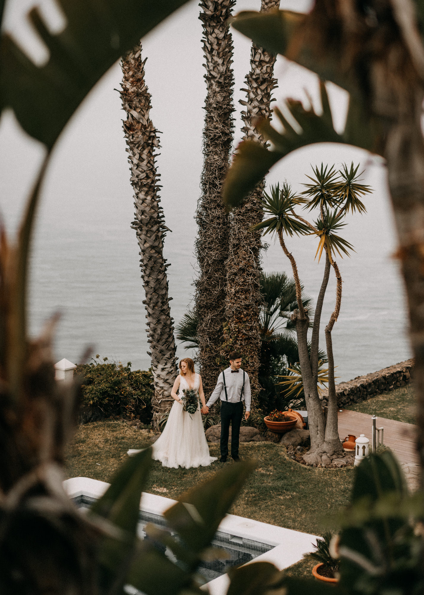 Brautportrait auf Teneriffa