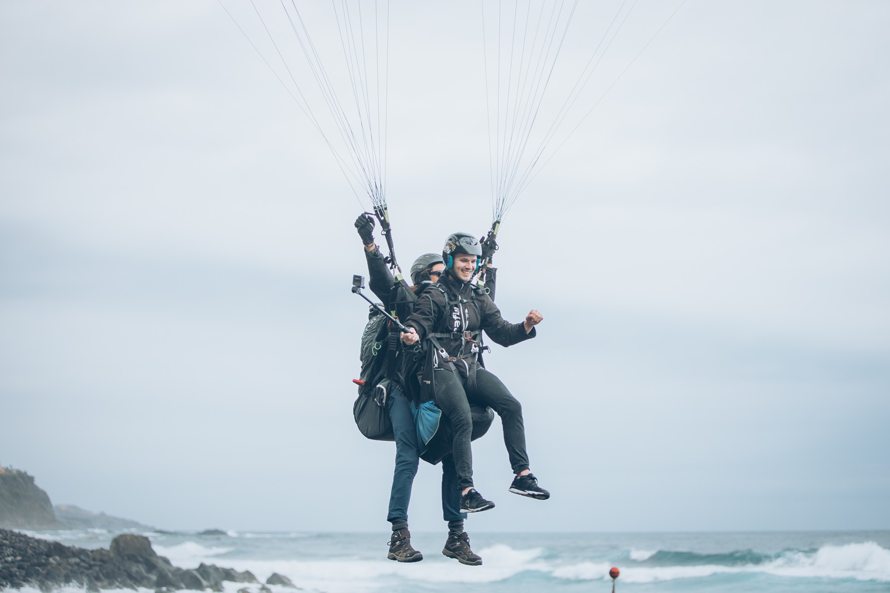 Paragliding Landemoment